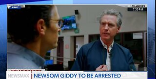 NEWSCUM GIDDY TO BE ARRESTED