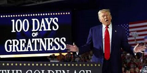 Trump Says First 100 Days 'Revolution of Common Sense'