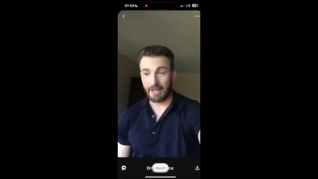 Fake AI Chris Evans from my TikTok live tonight