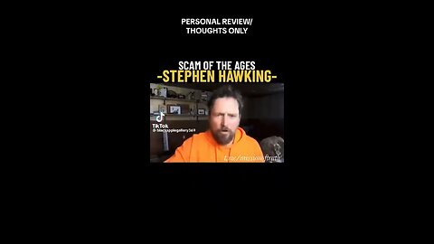 The image of Stephen Hawking was very faked