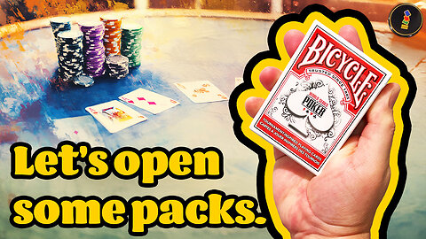 I LOVE Poker Themed Decks! Let's Open a NEW WSOP Bicycle Playing Cards Deck!