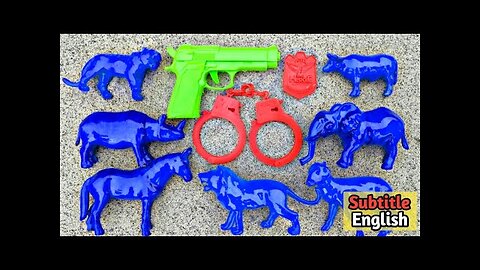 Cleaning lion | rhino | elephant | goat | buffalo | tiger | horse | dinosaur | frog | koala Part 2
