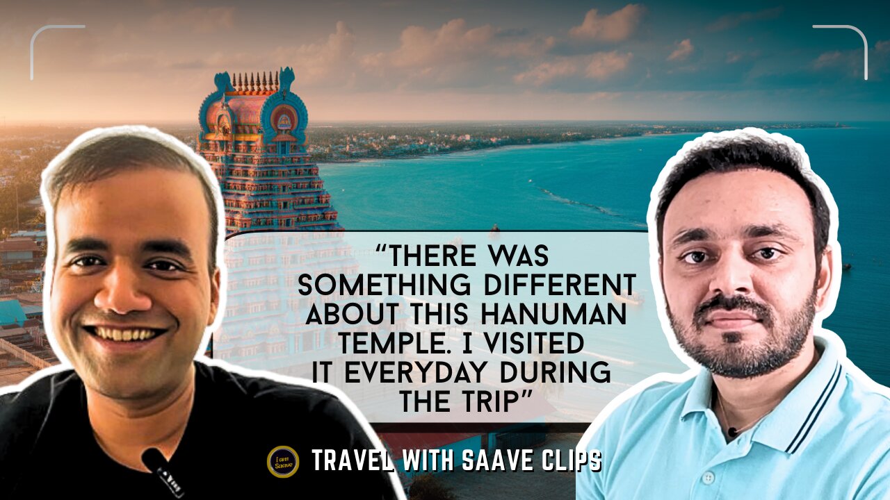 Rameshwaram Travel Guide: Hanuman Shivling,Temples & ISKCON Yatra Highlights | TravelwithSaave Clips