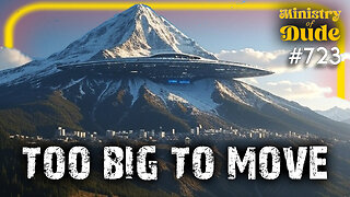 Is there a Downed Alien Craft so Big they can't move it? | #723