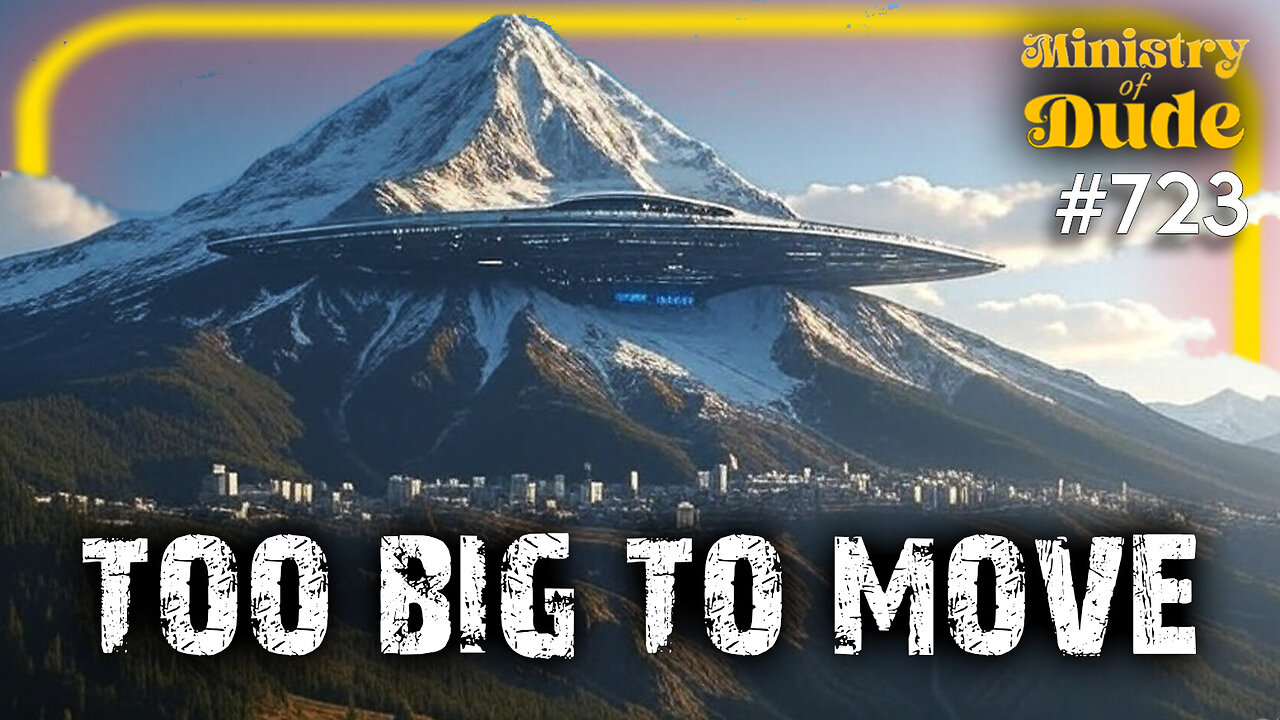 Is there a Downed Alien Craft so Big they can't move it? | #723
