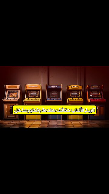 تاريخ الألعاب: حقائق صادمة وتطور مذهل! ️ #ألعاب #تاريخ #إلكترونيات