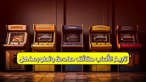 تاريخ الألعاب: حقائق صادمة وتطور مذهل! ️ #ألعاب #تاريخ #إلكترونيات