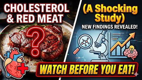 Cholesterol and Red Meat (A Shocking Study)