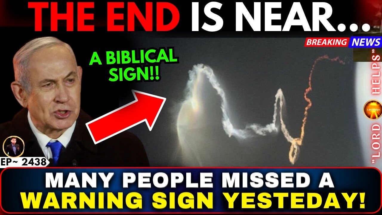 🔴THE END IS NEAR (A SCARY SIGN APPEARED IN SKY)👆Prophetic Word Today | God's Message Today
