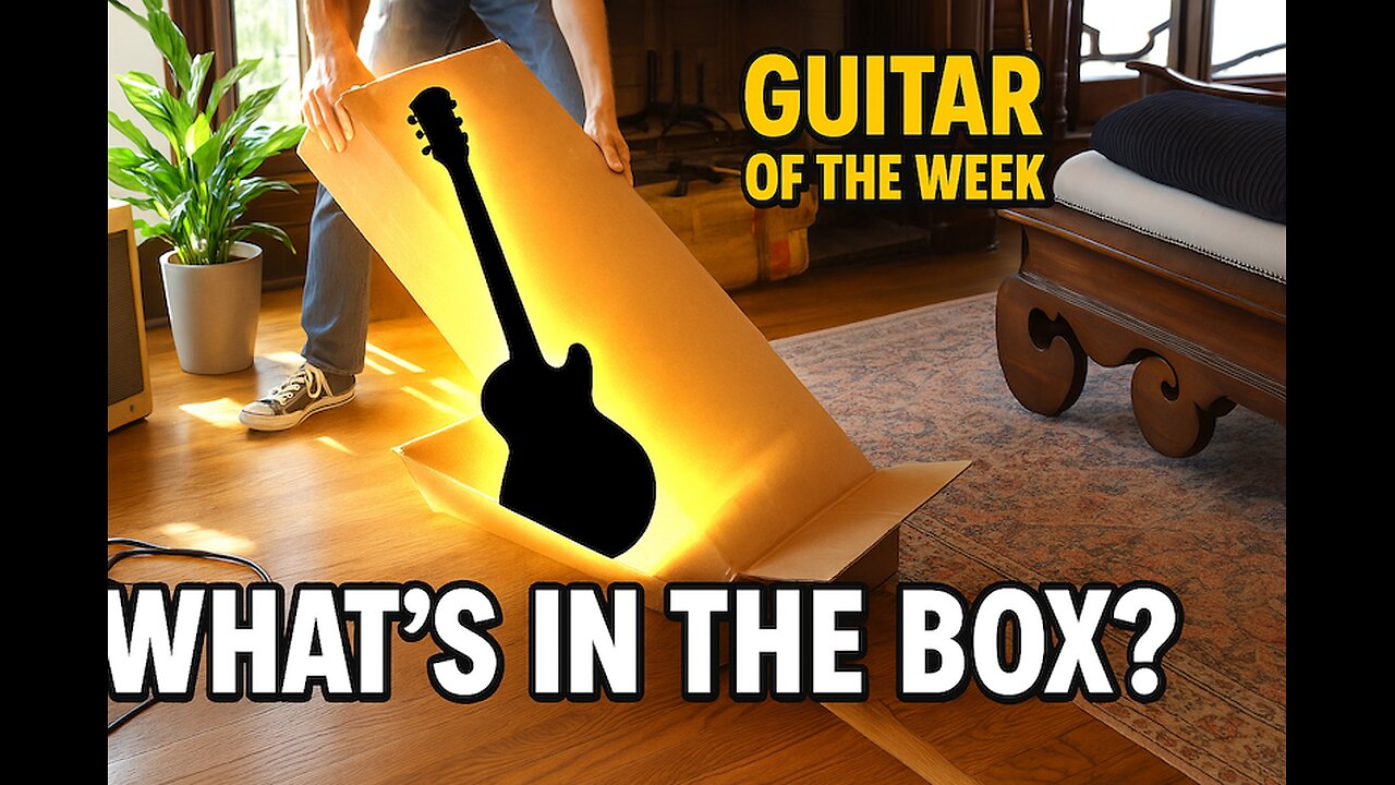 Unboxing an INSANE Guitar! Gear of the Week