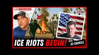 David Nino - Battlefield L.A.! Migrants Clash with Federal Agents Amid Street Riots