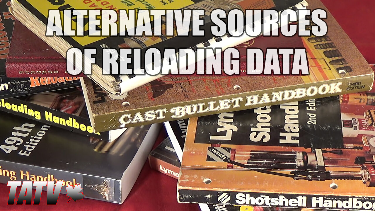 Alternative Sources of Reloading Data