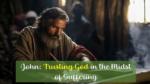 John: Trusting God in the Midst of Suffering