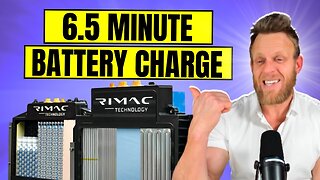Rimac Reveals Solid State Battery that charges in 6.5 minutes