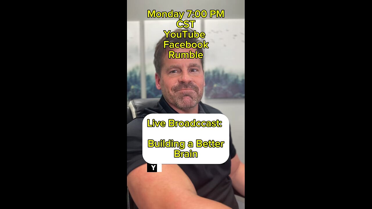 Building a Better Brain Live Announcement!