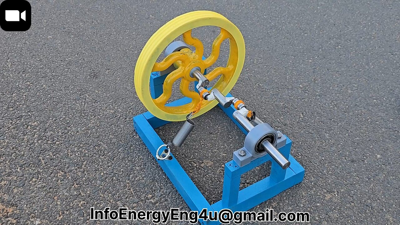 Free Energy Generator by springs technology