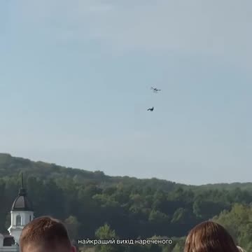 Man Hanging from Drone Crashes to Water Below