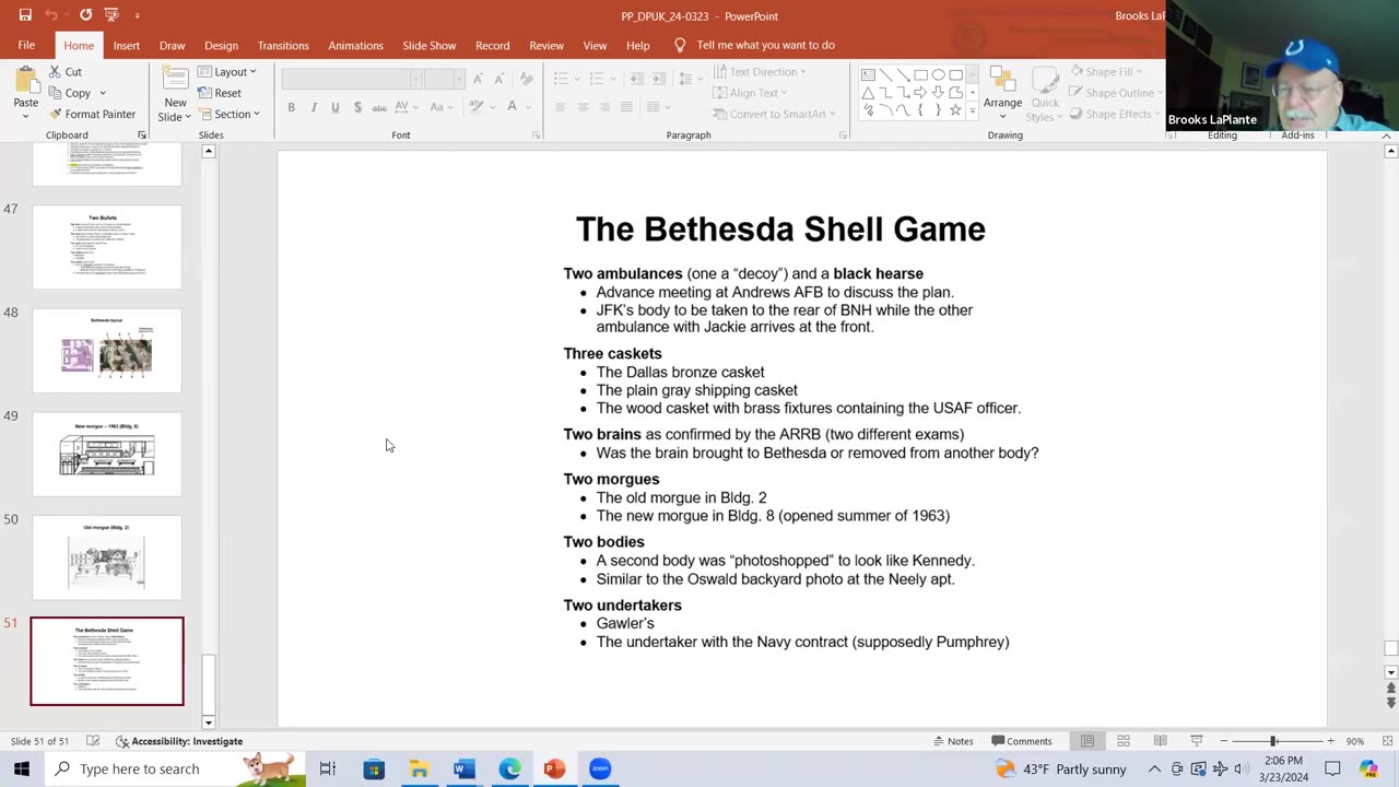 Russo-LaPlante #3 -Q&A 1st half- Op at NMRI to Forge Autopsy Photos, the Dead SS Agent & Big Picture