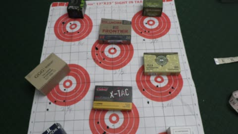 Custom build AR 15 with FN 1-7 barrel accuracy testing