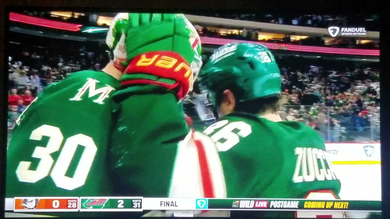 ANA vs MIN - Wild Win 2-0