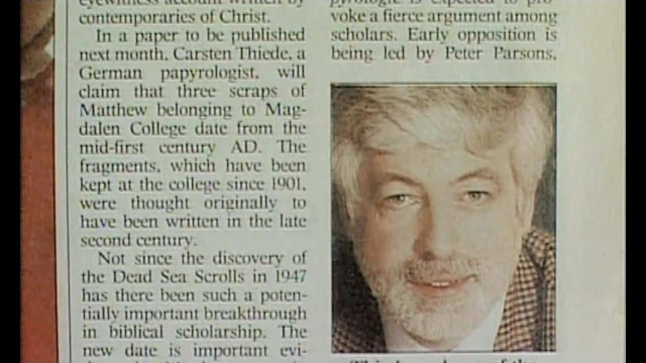 Jesus doc.film.részlet