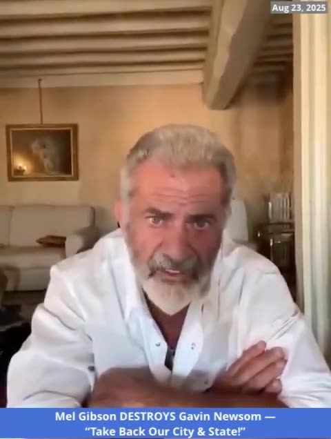 Mel Gibson “It’s Time to Take Back Our City & State”