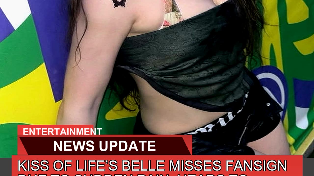 Kiss of Lifes Belle Misses Fansign Due to Sudden