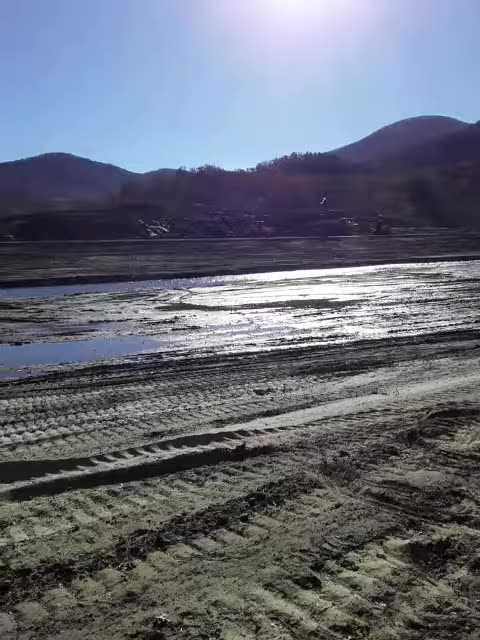 a rare backside view of what Lake Lure looks like