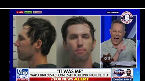 Greg Gutfeld lets Jessica Tarlov have it over Charlie Kirks Death
