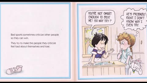 Help Me Be Good: Being A Bad Sport