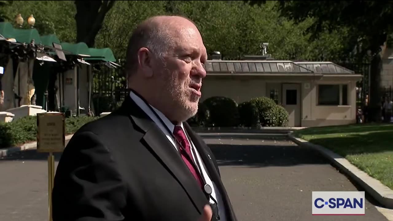 Tom Homan Speaks to Reporters