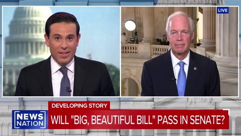 Senator Ron Johnson on The Hill 6.24.25