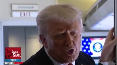 GST-Trump Drops Bombshell in Air Force One Press Conference About Secret Putin Meeting!
