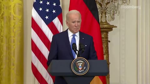 Biden Says Natural Gas Pipeline Will 'End' If Russia Invades Ukraine