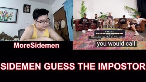 SIDEMEN GUESS THE IMPOSTOR REACTION