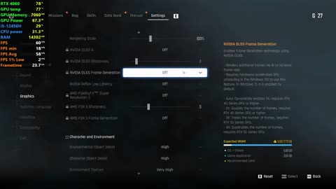 Stellar Blade - RTX 4060 Laptop Benchmark / Performance Review 1080p | DLSS