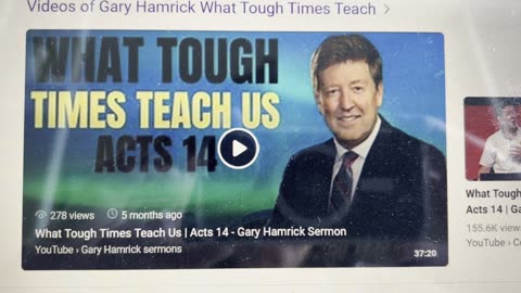May 25, 2025 What Tough Times Teach Us