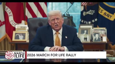 BREAKING: President Trump's speech to March for Life