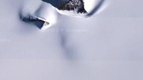 A giant alien like head in Antarctica here is how you get to it!!