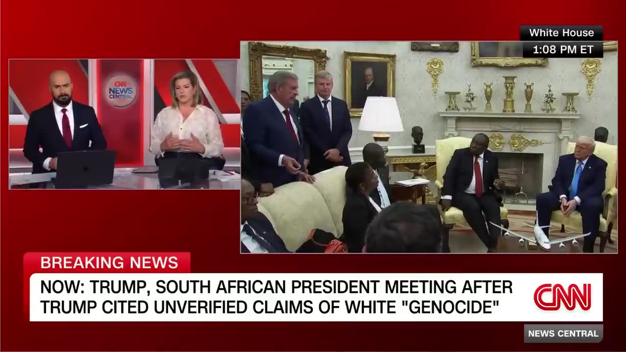 South African president challenges Trump on claims of White genocide
