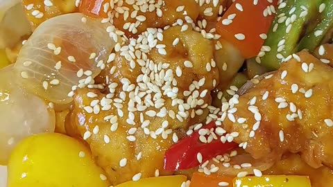 Super Easy Chicken Sweet and Sour #cooking #satisfying #chicken