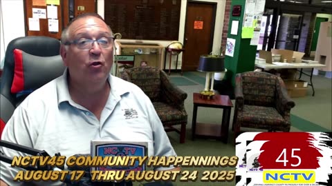 NCTV45 NEWSWATCH MORNING MON AUGUST 18 2025 WITH ANGELO PERROTTA