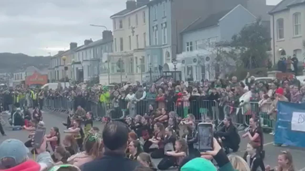 Saint Patrick’s day parade in bray🎉