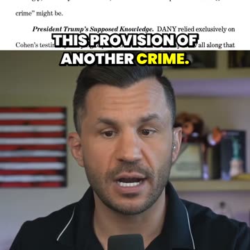 The SECRET CRIME That Turned Trump’s Case Into a Felony