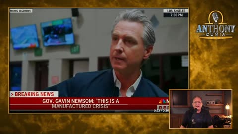Anthony Cumia Talks LA riots/ Gavin Newson