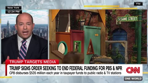 Trump signs order seeking to end federal funding for NPR and PBS