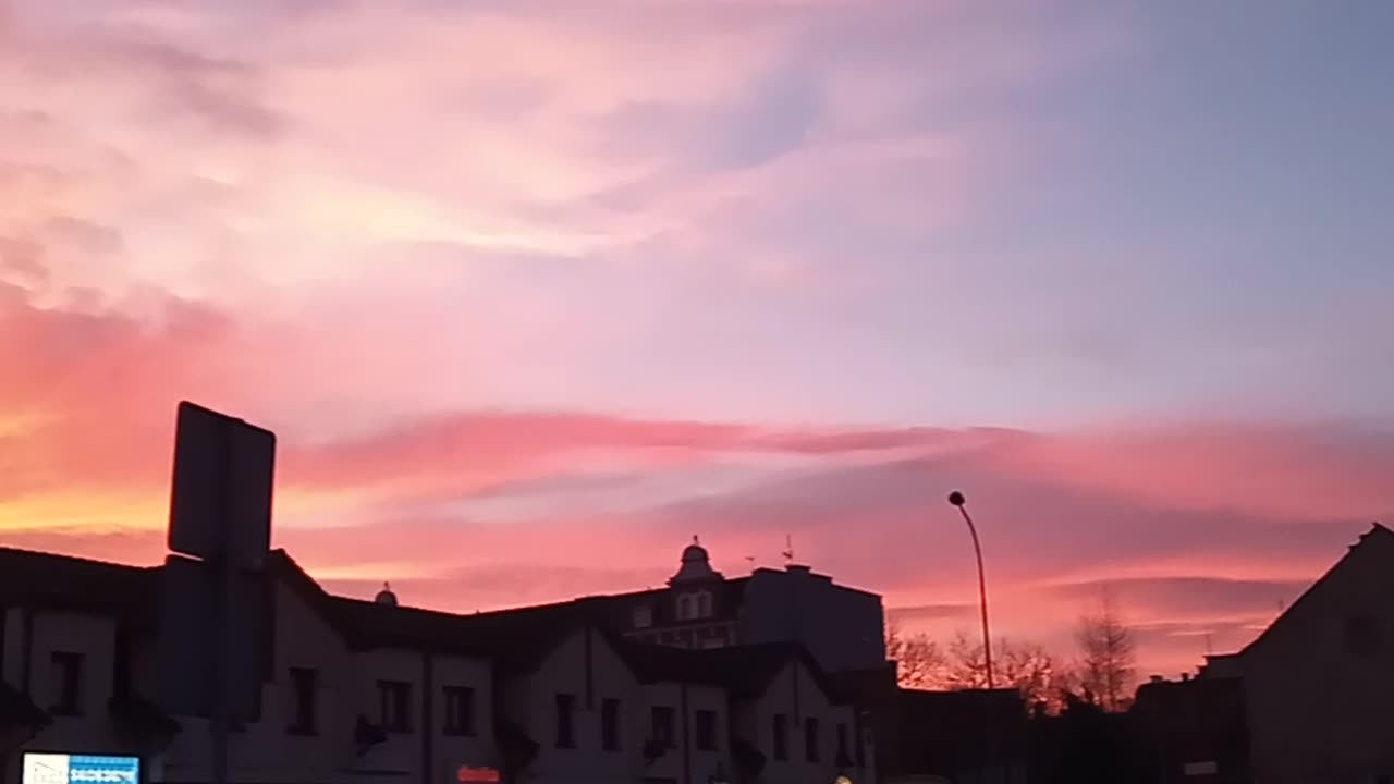 Evening sunset