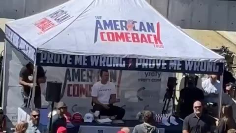 Charlie Kirk assassinated at a TPUSA Event. Rest in Peace Charlie Kirk!!