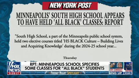 It has been revealed that Minneapolis public high schools are segregating students by race,