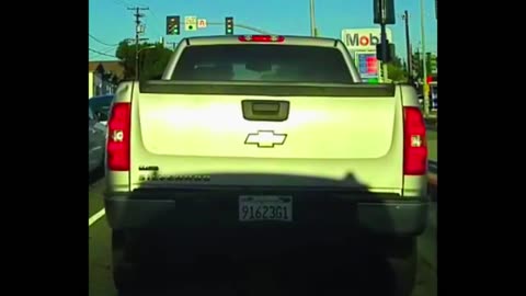 Stopping Behind Various Pickup Trucks Compilation